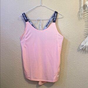 Nike Pink and Blue Tank Top Athletic Wear